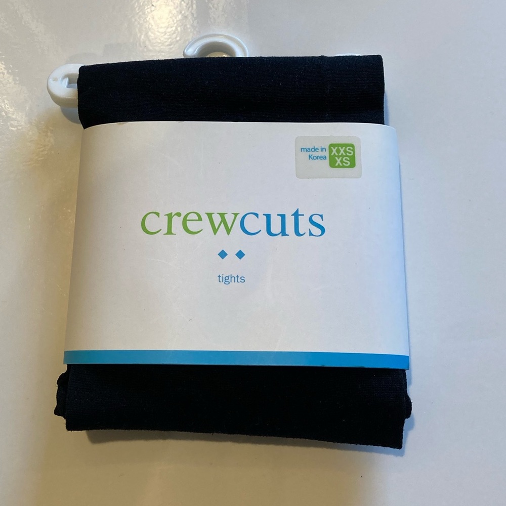 NEW Black girl tights by Crewcuts